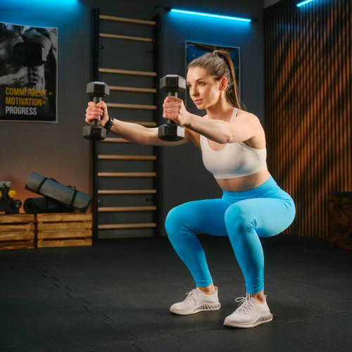 Гантель  Trex Sport TX-008CD 2x8 кг - фото №2